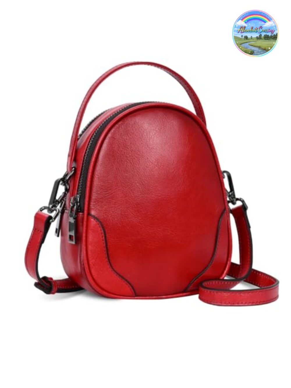 Leather Crossbody Bag Small Shoulder Purse Phone Bag Card Slots